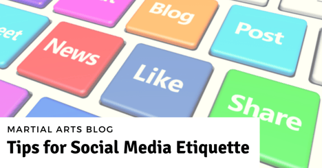 Tips for Social Media Etiquette